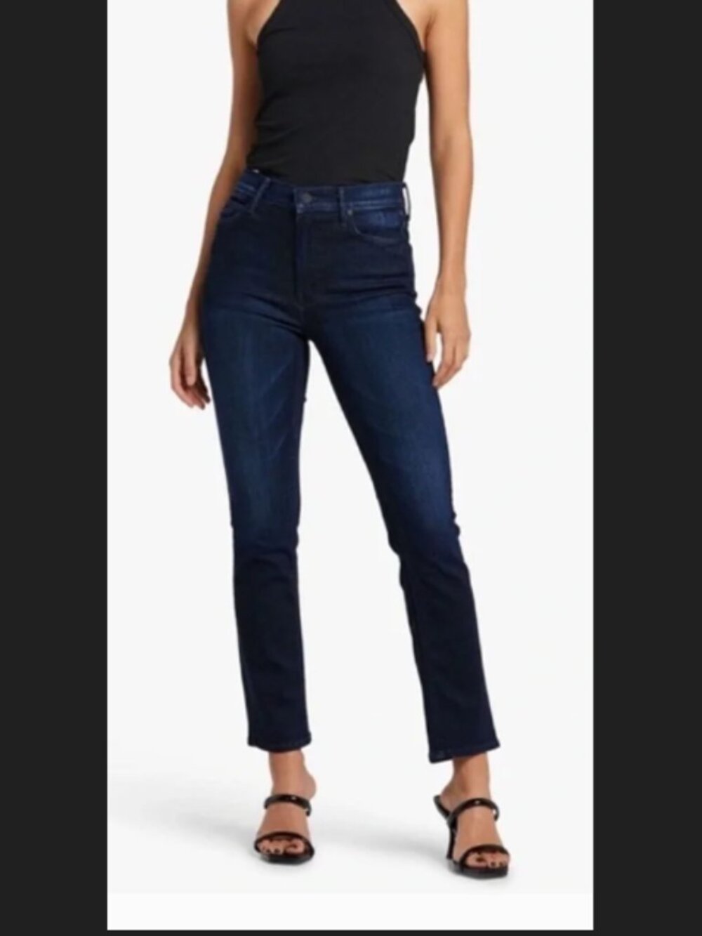 Mother The Mid Rise Dazzler Ankle Jeans
